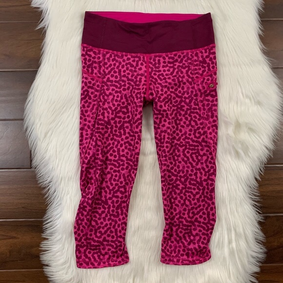 lululemon athletica Pants - Lulu ace spot top speed crop legging